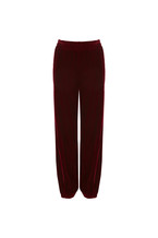 Red Velvet Trousers