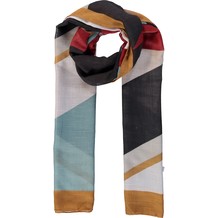 Schal mit Blockstreifen