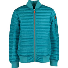 Turqoise Padded Bomber Jacket