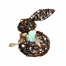 smalltwigbunnywithbowflowereggs