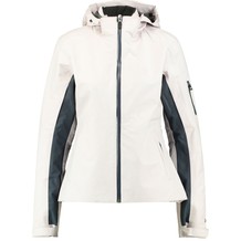 White and Blue Rain Mac