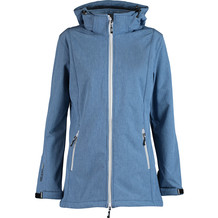 Light Blue Soft Shell Outdoor Jacket