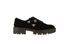 Black velvet shoes_