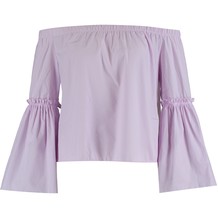 Bardotbluse, Rosa