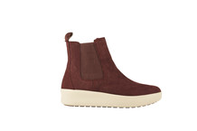 Burgundy boots