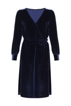 PAUL & JOE_BLUE VELVET DRESS