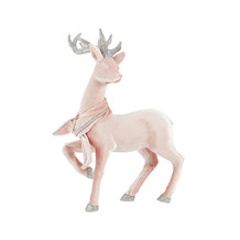 Pink Reindeer Ornament