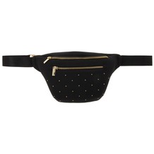Black Studded Bum Bag