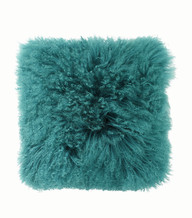 Blue Fluffy Cushion