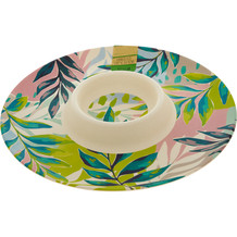 Green Bamboo Dip Bowl