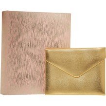 Fotoalbum, Set Pink und Gold