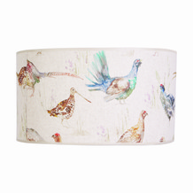 Large Lampshade With Birds