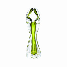 greenglasstwopeopleornament