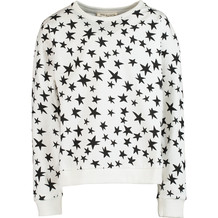 White Star Pattern Sweater