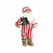 Striped PJ Santa