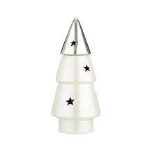 Pearlised Tree Decoration