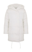 White Puffa Coat