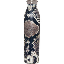 Snakeskin Print Stainless Steel Water Bottle
