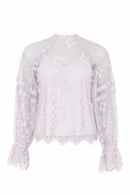 Lilac Lace Top