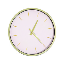 pinkgoldminimalwallclock