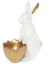 Hase, Weiß Gold