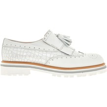 Light Grey Leather Brogues