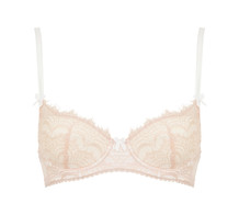 PINK LACE BRA