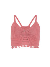 Pink Crochet Top