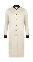 Bomberjacke, Creme, Lang