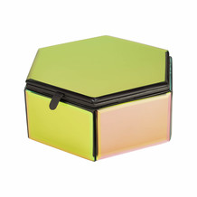 Yellow Gold Pologon Trinket Box