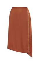 RUSTY ORANGE SKIRT