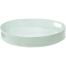 Tablett, Email; Minigrün