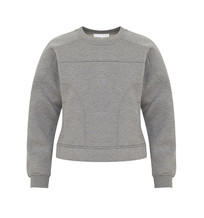 Grey Crop Jumper
