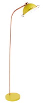 Yellow Copper Floor Lamp