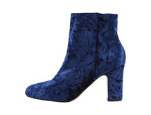 Blue Velvet Shoes