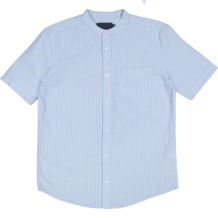 Blau-weiß gestreiftes Shirt