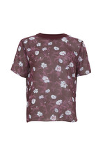 Purple Floral Top