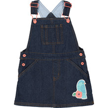 Blue Denim Overall Dress