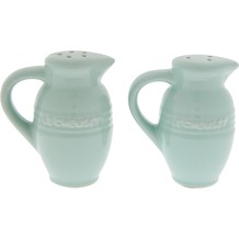 Salz und Pfefferset, Keramik, Grün