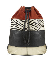 Multi Leather Backpack