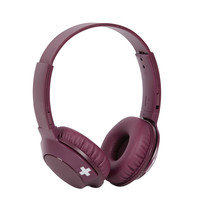 Burgundy Headphones
