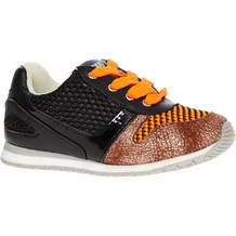 Black Mesh Trainers