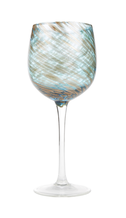 BLUE WINE GLASS