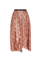 Blush Pink Sequin Skirt