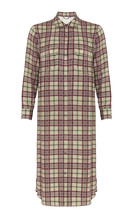 Rotes Check-Kleid