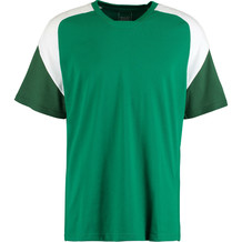 Green and White T Shirt