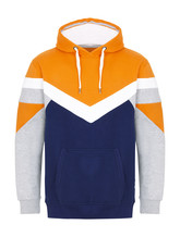Blue Orange and White Hoodie