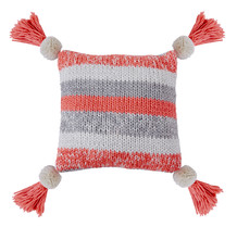 Pink Pom Pom Cushion