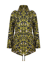 Raincoat Green Pink Camouflage