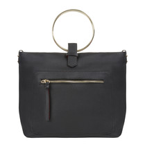 Black Gold Ring Bag